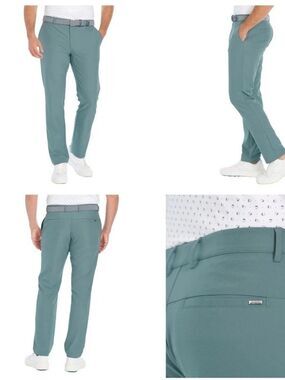Greg Norman Collection Men's Golf Pants - Stretch Waistband
